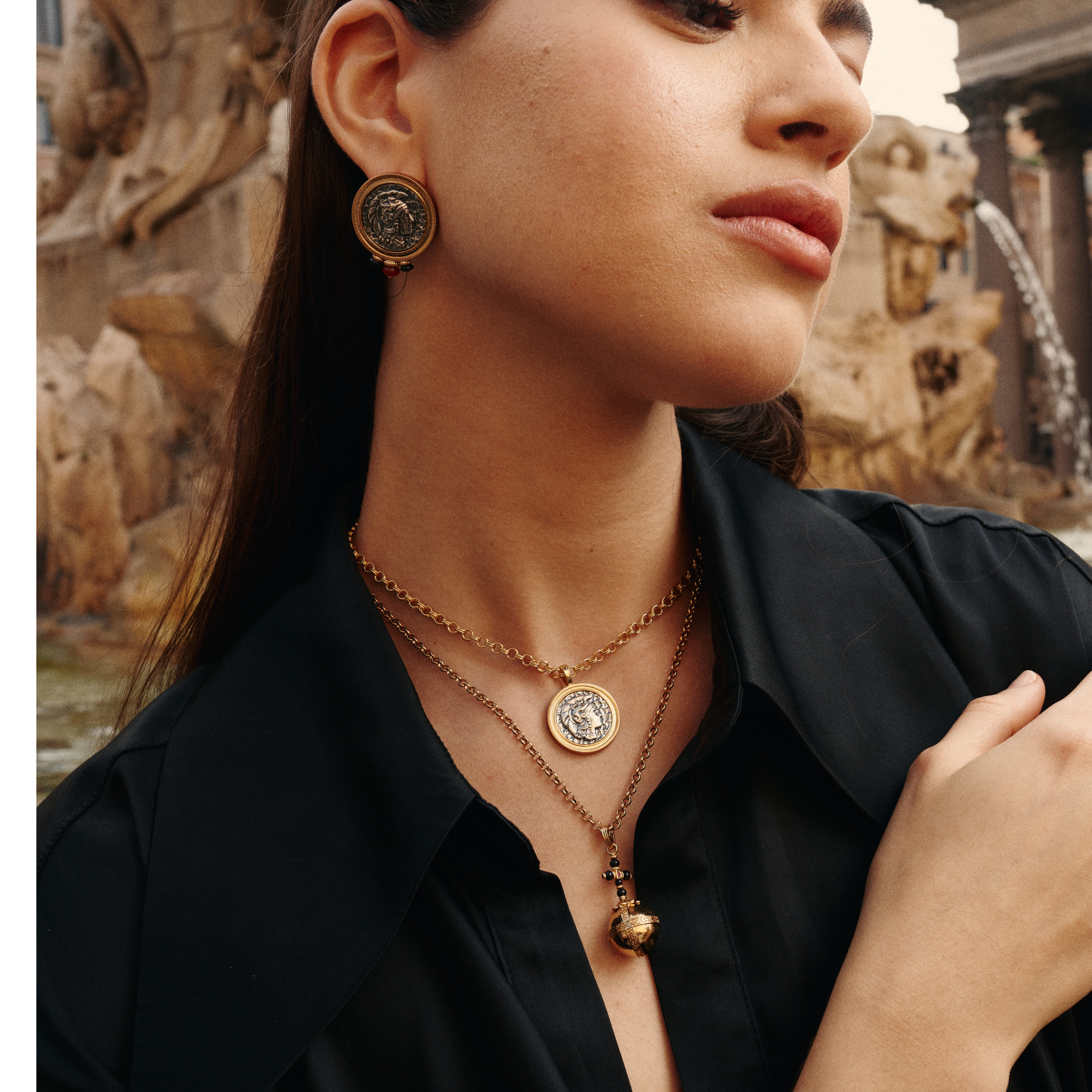 Ancient Coin Necklace